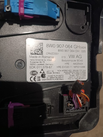 Блок управління комфорту 8W1907064CH VAG