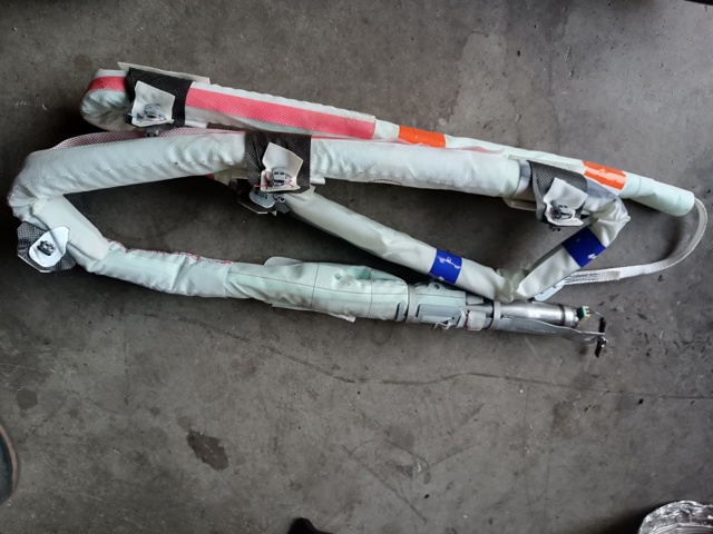 Подушка безпеки, шторка бічна, права, AIRBAG 8W5880742E VAG
