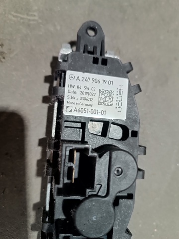 Реле обігрівача A2479061901 MERCEDES