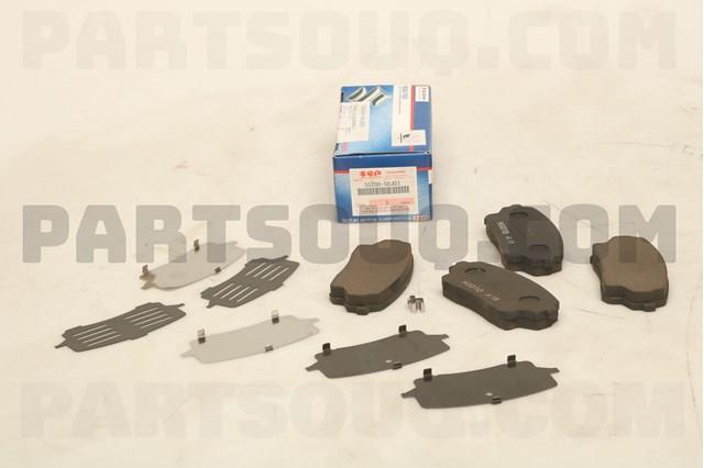 Гальмівні колодки 5520050J02 SUZUKI