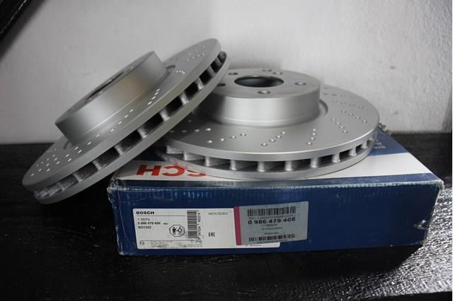Гальмо дискове переднє 0986479408 BOSCH