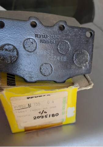 Гальмівні колодки 0446535170 TOYOTA