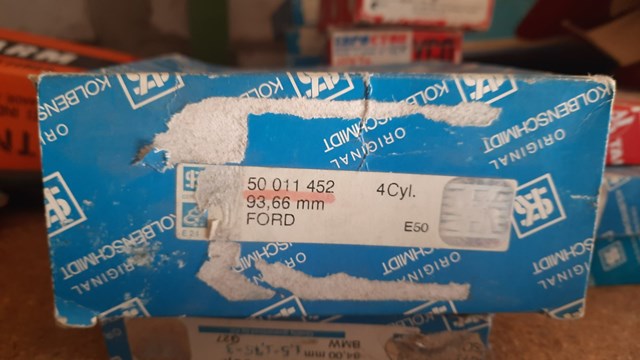 Комплект поршневих кілець на 1 циліндр, STD. 800009810000 KOLBENSCHMIDT