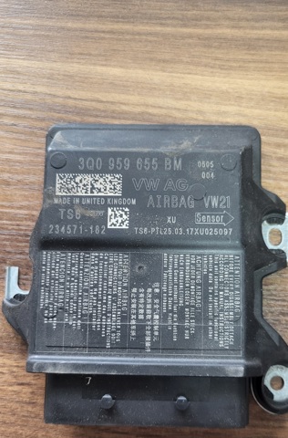 Модуль-процесор керування подушки безпеки 3Q0959655BM VAG