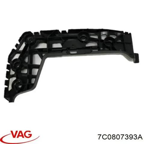 Лівий кронштейн кріплення бампера заднього 7C0807393A VAG