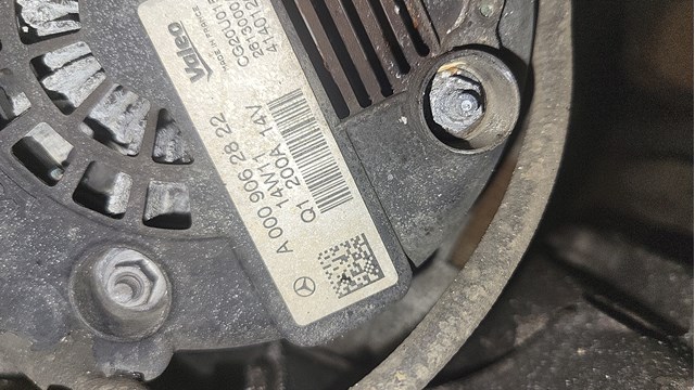Авто генератор A0009062822 MERCEDES