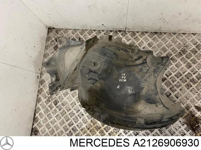 Підкрилок переднього крила, правий задній A2126906930 MERCEDES
