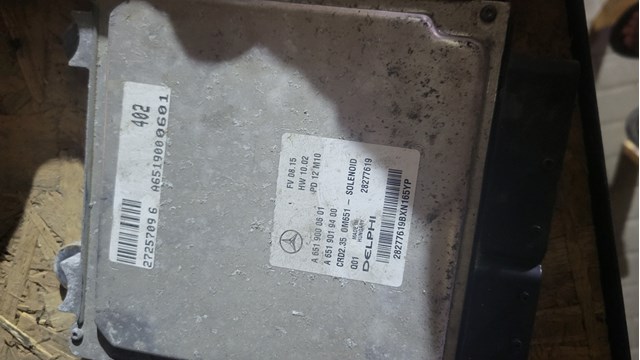Блок електронного управління A6519000601 MERCEDES