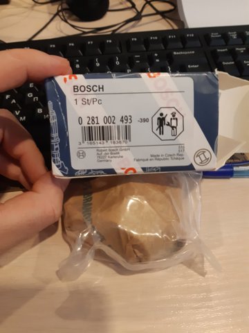 Клапан регулювання тиску, редукційний клапан ТНВД 0281002493 BOSCH