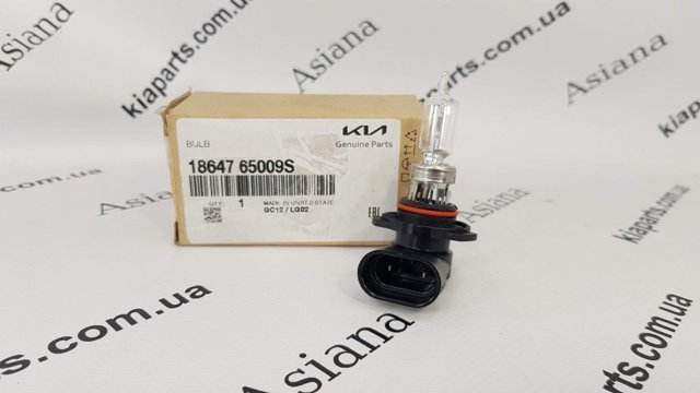 Лампа розжарювання основної фари 1864765009S HYUNDAI