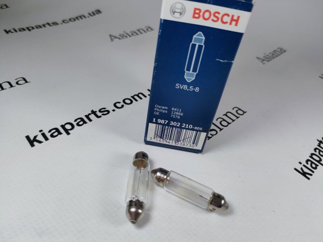Лампочка плафону освітлення салону/кабіни 1987302210 BOSCH