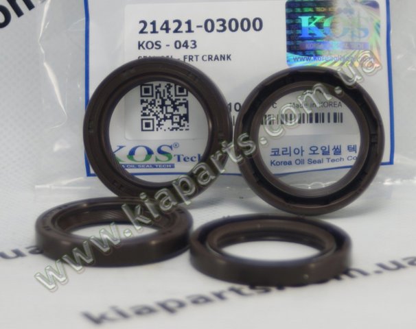 Сальник коленвала передній 214212B030 HYUNDAI