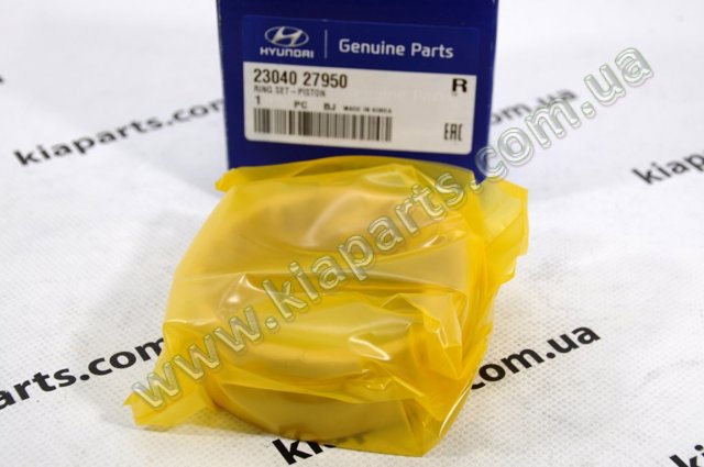 Кільця поршневі STD 2304027950 HYUNDAI