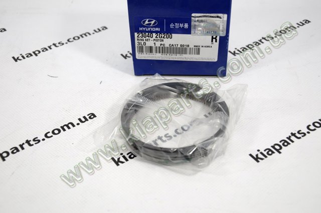 Комплект поршневих кілець, STD 230402U900 HYUNDAI