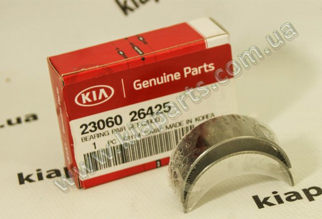 Вкладиші коленвала шатунні стандарт Хендай Акцент II