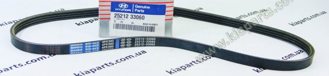 Поліклиновий ремінь 2521237162 HYUNDAI