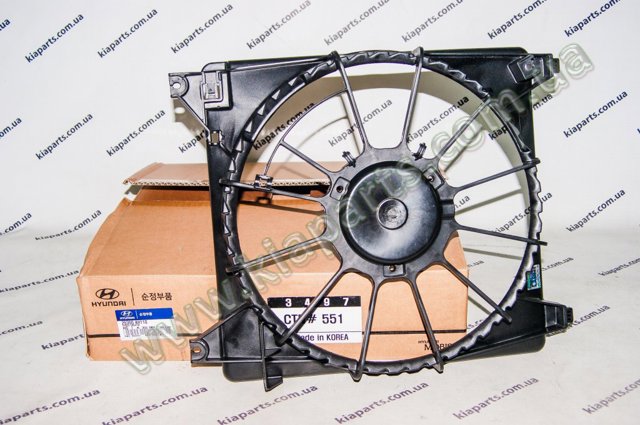 Дифузор (кожух) радіатора охолодження 253504H110 HYUNDAI