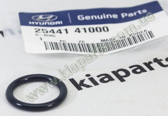 Ущільнююче кільце патрубка радіатора 2544141000 HYUNDAI