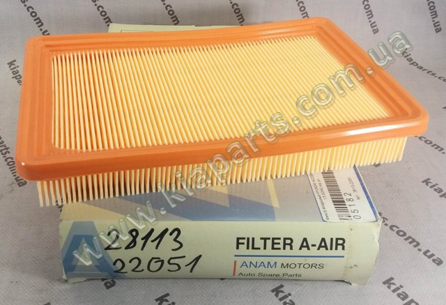 Автомобільний фільтр повітря 2811322051 KOREA (OEM)