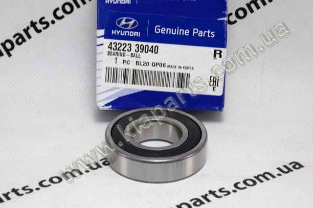 Підшипник первинного валу коробки 4322339040 HYUNDAI