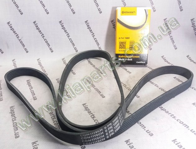 Ремінь приводний, агрегатів 6PK2215 DONGIL