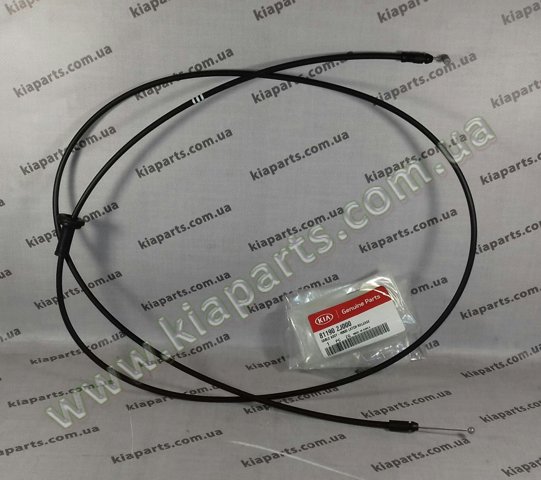 Трос відкриття капота, задній 811902S000 KAP
