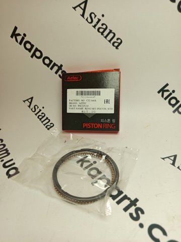 Комплект поршневих кілець на 1 циліндр, STD. CIC040S AZTEC