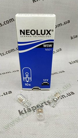 Лампочка плафону освітлення салону/кабіни N501 NEOLUX