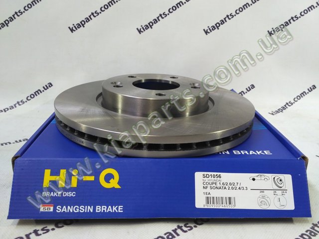 Диск переднього гальма SD1074 SANGSIN