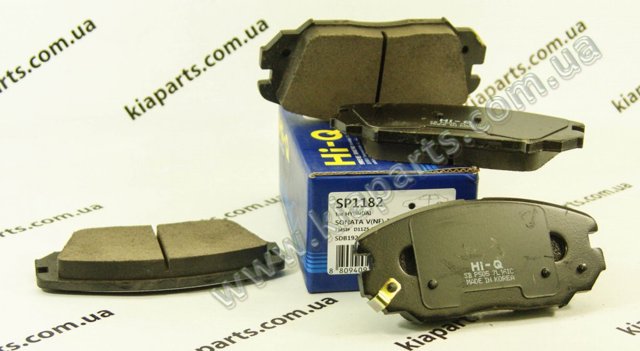 Задні гальмівні колодки SP1187 SANGSIN