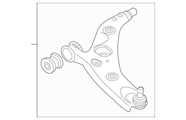 Поперечний важіль KB7W34350H MAZDA