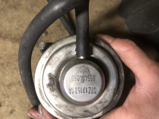 Клапан EGRсістеми рециркуляції відпрацьованих газів 07Z131501A VAG