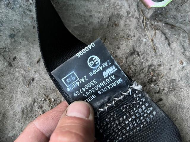 Ремені безпеки 1638603085 MERCEDES