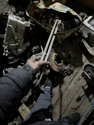 Тяга трапеції склоочисника, ліва 2884201G60 NISSAN