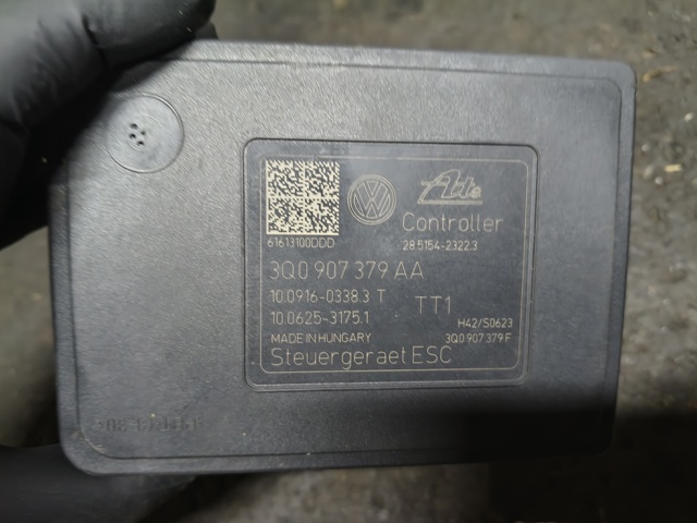 Модуль (блок ЕБУ) управління АБС (ABS) 3Q0907379AA VAG