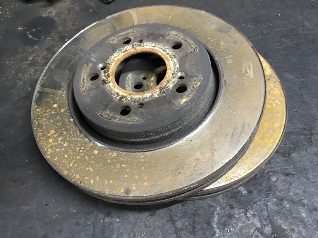 Диск переднього гальма 45251SWWG01 HONDA