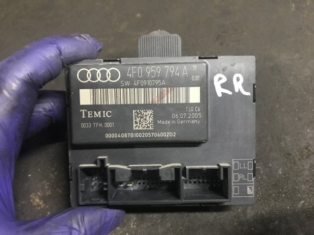 Блок комфорту задніх дверей 4F0959794A VAG