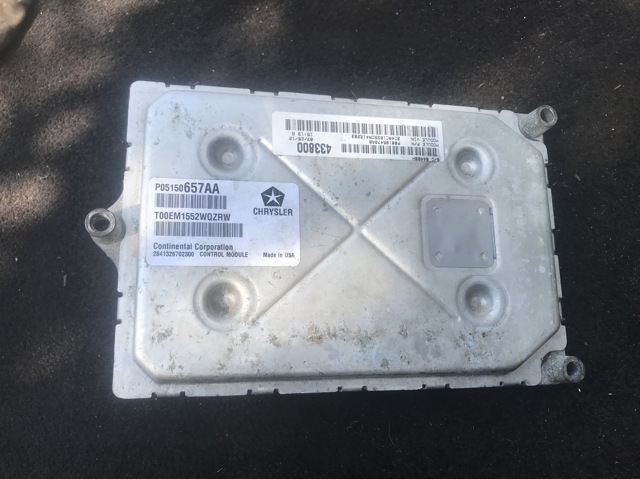 Блок електронного управління 5150657AA CHRYSLER