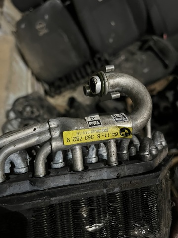 Випаровувач кондиціонера 64118385690 BMW