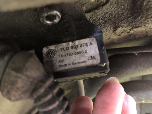 Датчик поперечного прискорення (ESP) 7L0907673A VAG