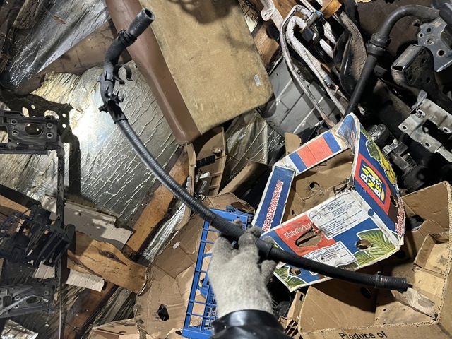 Шланг ГПК, низького тиску, від радіатора до бачка 7L6422895 VAG