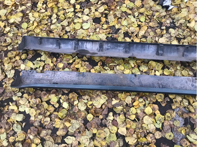 Накладка зовнішня (молдинг) порога, лівий 96634087 GM