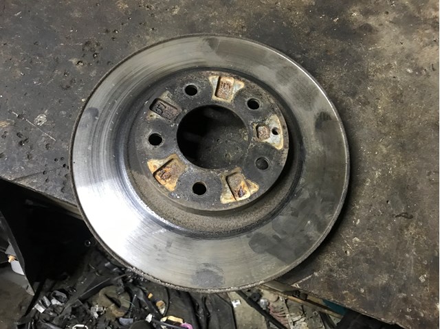 Диск гальмівний передній L12Y3325X MAZDA