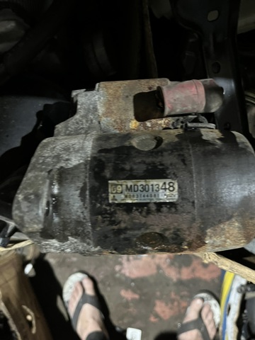 Стартер автомобільний MD301348 MITSUBISHI