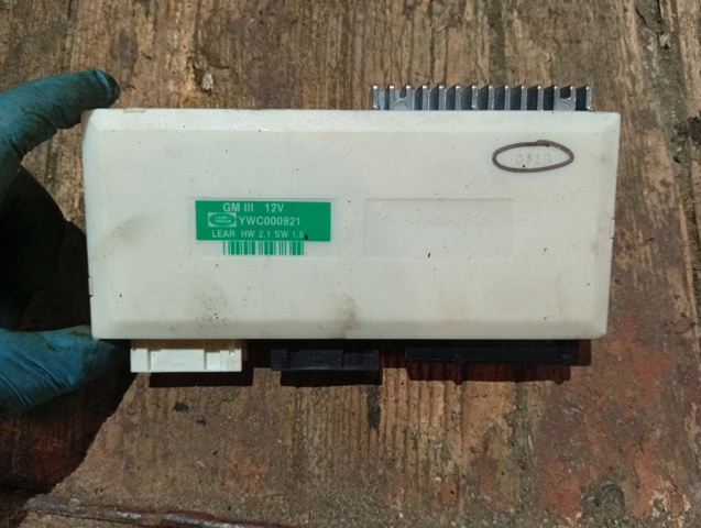 Блок управління комфорту YWC000921 LAND ROVER