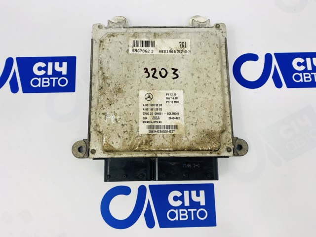 Блок електронного управління A6519003203 MERCEDES