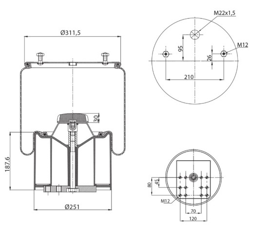 AU34881KP Auger