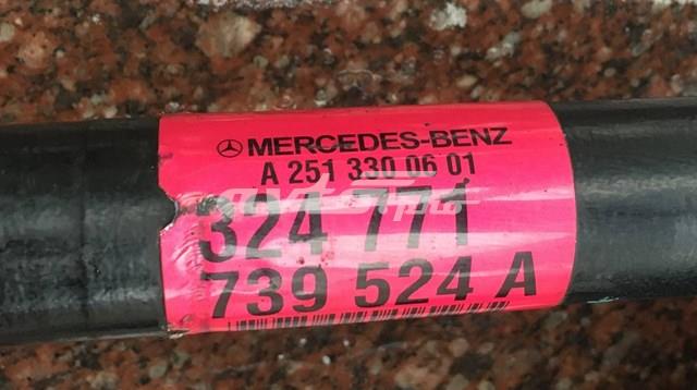 Піввісь передня, права Mercedes R