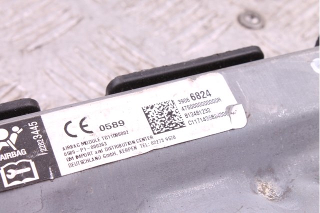 Подушка безпеки (AIRBAG) пасажирська, захисту колін 39066824 GM