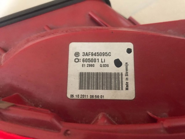 Ліхтар задній 3AF945095C VAG
